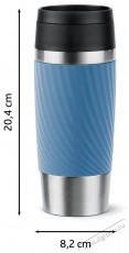 Tefal N2024510 TRAVEL MUG TWIST, 0,36 l - k&eacute;k thermo b&ouml;gre Konyhai term&eacute;kek - Ed&eacute;ny - Termosz - 526367