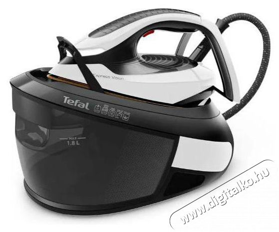 Tefal SV8156E0 Express Vision Black Gőzállomás Háztartás / Otthon / Kültér - Vasaló - Gőzállomás - 526359