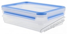 Tefal 2 db: 0,6 l MASTER SEAL FRESH, szögletes K3028812 Konyhai termékek - Edény - Ételtároló - 530150