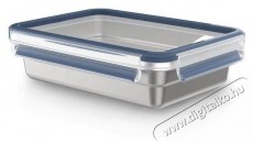 Tefal Master Seal 1,2 l-es tárolóedény, rozsdamentes acél, téglalap alakú N1150510 Konyhai termékek - Edény - Ételtároló - 520900