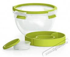 Tefal MasterSeal TO GO kerek salátás tál 1,0L Konyhai termékek - Edény - Ételtároló - 520907