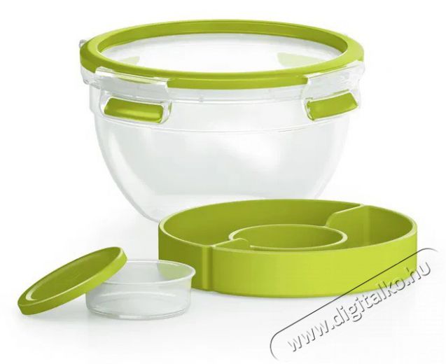 Tefal MasterSeal TO GO kerek salátás tál 1,0L Konyhai termékek - Edény - Ételtároló - 520907