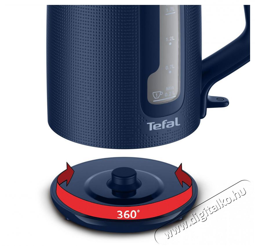 Tefal KO2M0410 1,7L-es k&eacute;k v&iacute;zforral&oacute; Konyhai term&eacute;kek - V&iacute;zforral&oacute; / teafőző - 502182