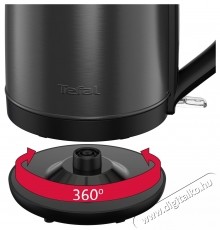 Tefal KO5S08E0 Subito 1,7L-es fekete v&iacute;zforral&oacute; Konyhai term&eacute;kek - V&iacute;zforral&oacute; / teafőző - 502216