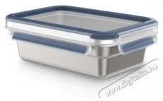Tefal Master Seal 0,8 l-es tárolóedény, rozsdamentes acél, téglalap alakú N1150410 Konyhai termékek - Edény - Ételtároló - 520901