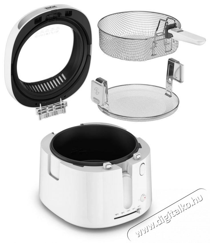 Tefal Filtra Vision FF2541E0 forr&oacute;levegős fritőz Konyhai term&eacute;kek - Hűtő, fagyaszt&oacute; (szabadon&aacute;ll&oacute;) - Alulfagyaszt&oacute;s kombin&aacute;lt hűtő - 531260
