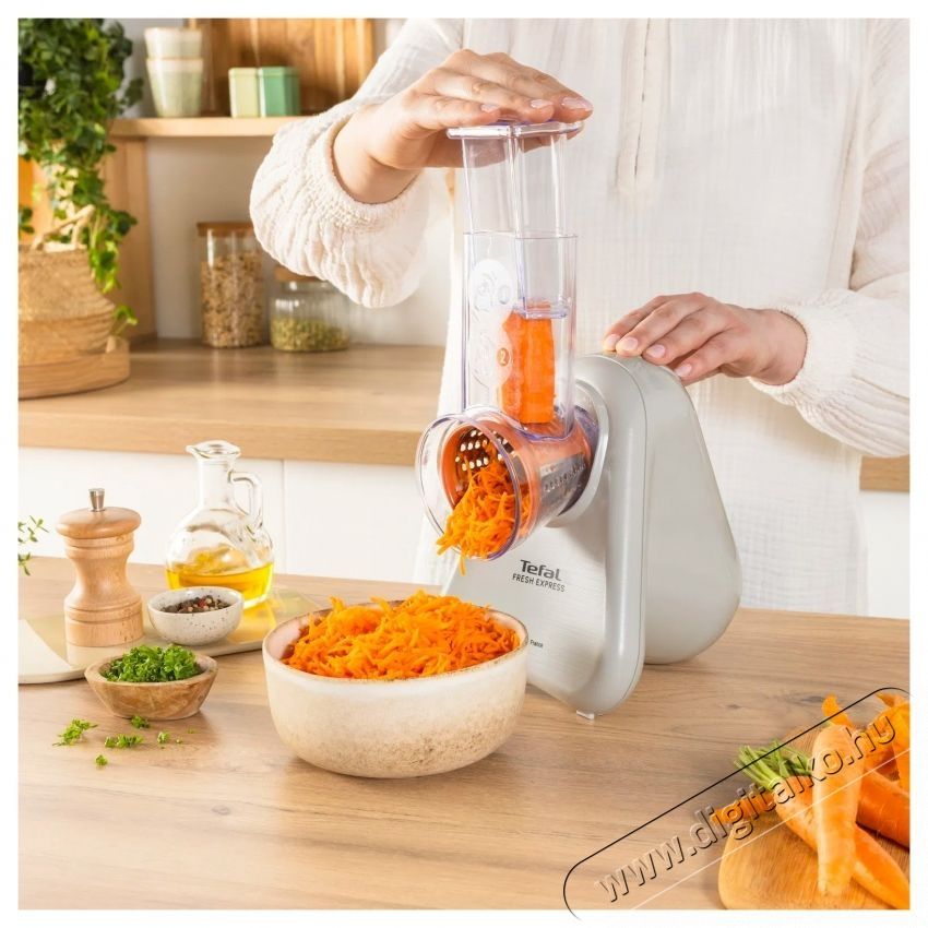 Tefal DN853BE0 Fresh Express Elektromos konyhai reszelő Konyhai term&eacute;kek - Egy&eacute;b / Konyhai kieg&eacute;sz&iacute;tő - 531297