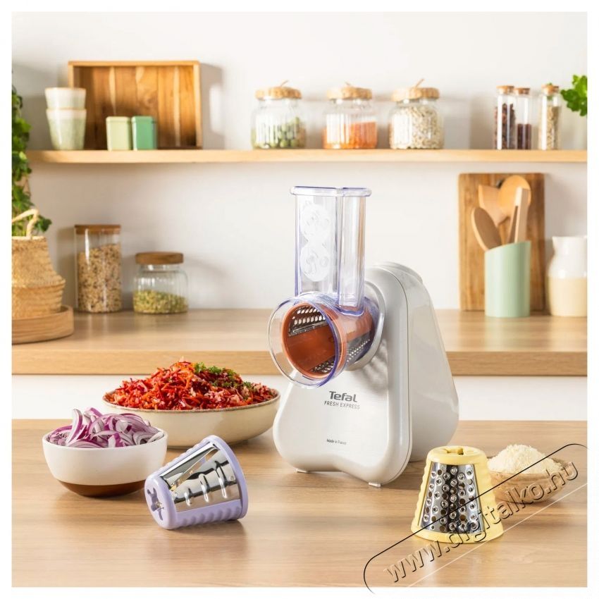 Tefal DN853BE0 Fresh Express Elektromos konyhai reszelő Konyhai term&eacute;kek - Egy&eacute;b / Konyhai kieg&eacute;sz&iacute;tő - 531297