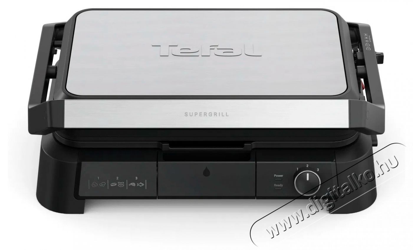 Tefal GC520DE0 SuperGrill 3 az 1-ben XL multifunkcion&aacute;lis elektromos grill Konyhai term&eacute;kek - S&uuml;tő-főzőlap, tűzhely (szabadon&aacute;ll&oacute;) - Mini s&uuml;tő / mini grill / mini konyha - 531318