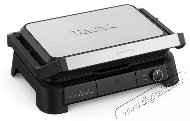 Tefal GC520DE0 SuperGrill 3 az 1-ben XL multifunkcion&aacute;lis elektromos grill Konyhai term&eacute;kek - S&uuml;tő-főzőlap, tűzhely (szabadon&aacute;ll&oacute;) - Mini s&uuml;tő / mini grill / mini konyha - 531318