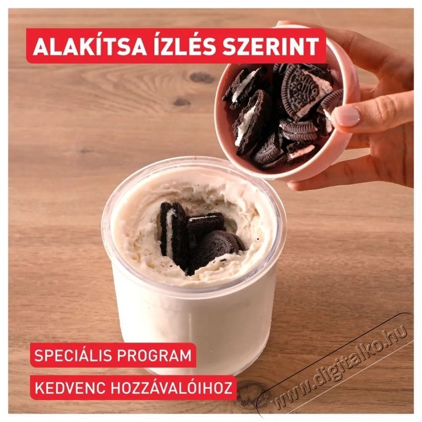 Tefal Dolci IG602AE0 Fagylaltk&eacute;sz&iacute;tő B&eacute;zs Konyhai term&eacute;kek - Konyhai kisg&eacute;p (s&uuml;t&eacute;s / főz&eacute;s / hűt&eacute;s / &eacute;telk&eacute;sz&iacute;t&eacute;s) - Fagylaltk&eacute;sz&iacute;tő g&eacute;p - 531321