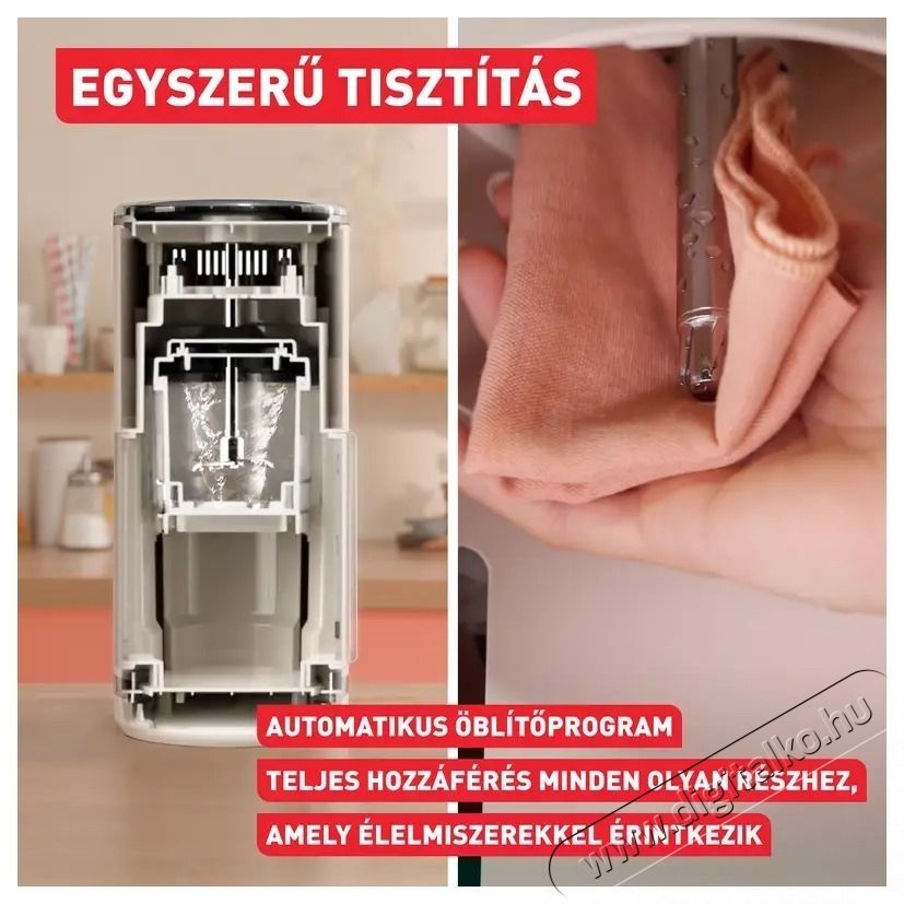 Tefal Dolci IG602AE0 Fagylaltk&eacute;sz&iacute;tő B&eacute;zs Konyhai term&eacute;kek - Konyhai kisg&eacute;p (s&uuml;t&eacute;s / főz&eacute;s / hűt&eacute;s / &eacute;telk&eacute;sz&iacute;t&eacute;s) - Fagylaltk&eacute;sz&iacute;tő g&eacute;p - 531321
