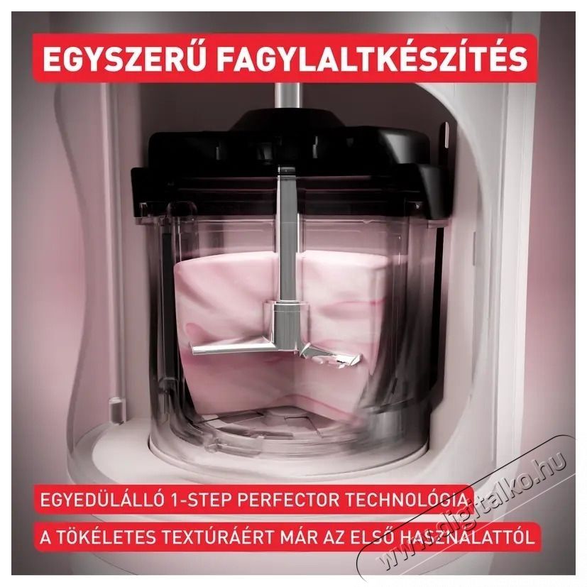 Tefal Dolci IG602AE0 Fagylaltk&eacute;sz&iacute;tő B&eacute;zs Konyhai term&eacute;kek - Konyhai kisg&eacute;p (s&uuml;t&eacute;s / főz&eacute;s / hűt&eacute;s / &eacute;telk&eacute;sz&iacute;t&eacute;s) - Fagylaltk&eacute;sz&iacute;tő g&eacute;p - 531321