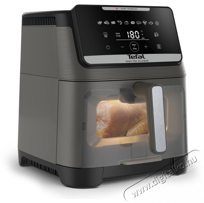 Tefal EY846HE0 Easy Fry Silence sz&uuml;rke Konyhai term&eacute;kek - Konyhai kisg&eacute;p (s&uuml;t&eacute;s / főz&eacute;s / hűt&eacute;s / &eacute;telk&eacute;sz&iacute;t&eacute;s) - L&eacute;gkever&eacute;ses főzőg&eacute;p / elektromos kukta / multifunkci&oacute;s s&uuml;tő - 531428