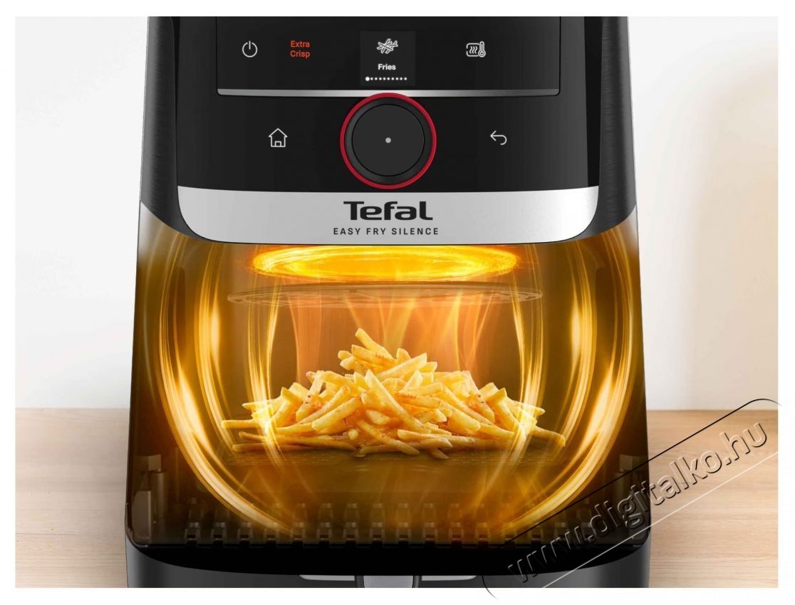 Tefal Easy Fry Silence EY5728E1 forr&oacute;levegős fritőz Konyhai term&eacute;kek - Konyhai kisg&eacute;p (s&uuml;t&eacute;s / főz&eacute;s / hűt&eacute;s / &eacute;telk&eacute;sz&iacute;t&eacute;s) - L&eacute;gkever&eacute;ses főzőg&eacute;p / elektromos kukta / multifunkci&oacute;s s&uuml;tő - 531451
