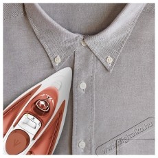 Tefal EasyGliss Eco FV5782E0 Vasal&oacute;, 2800W, 50 g/perc gőzl&ouml;ket, Durilium Airglide vasal&oacute;talp, Eco m&oacute;d, Feh&eacute;r/Narancs H&aacute;ztart&aacute;s / Otthon / K&uuml;lt&eacute;r - Vasal&oacute; - Vasal&oacute; - 533805