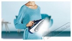 Tefal Express Steam Gőz&ouml;lős Vasal&oacute;, 2400 W, Gőzsug&aacute;r 180 g/Perc, V&aacute;ltoztathat&oacute; Gőz 0-40 g/Perc, 270 ml, V&iacute;zkőmentes&iacute;tő Funkci&oacute;, Feh&eacute;r/K&eacute;k H&aacute;ztart&aacute;s / Otthon / K&uuml;lt&eacute;r - Vasal&oacute; - Vasal&oacute; - 533793
