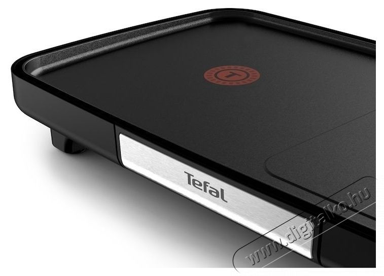 Tefal Booster elektromos grill lemez CB641810, 2200 W, Power Boost, &aacute;ll&iacute;that&oacute; termoszt&aacute;t, tapad&aacute;smentes fel&uuml;let Tefal Resist +, termospot jelző, fekete Konyhai term&eacute;kek - S&uuml;tő-főzőlap, tűzhely (szabadon&aacute;ll&oacute;) - Mini s&uuml;tő / mini grill / mini konyha - 533786