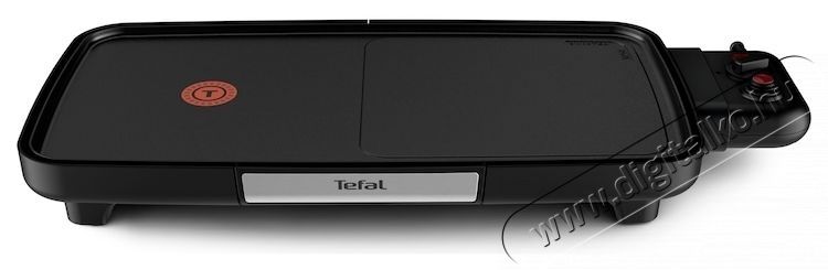 Tefal Booster elektromos grill lemez CB641810, 2200 W, Power Boost, &aacute;ll&iacute;that&oacute; termoszt&aacute;t, tapad&aacute;smentes fel&uuml;let Tefal Resist +, termospot jelző, fekete Konyhai term&eacute;kek - S&uuml;tő-főzőlap, tűzhely (szabadon&aacute;ll&oacute;) - Mini s&uuml;tő / mini grill / mini konyha - 533786