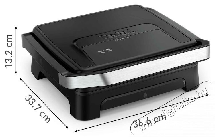 Tefal Inicio Panini Maker Grill GC271810 Multifunkcion&aacute;lis elektromos grill Konyhai term&eacute;kek - Konyhai kisg&eacute;p (s&uuml;t&eacute;s / főz&eacute;s / hűt&eacute;s / &eacute;telk&eacute;sz&iacute;t&eacute;s) - Kontakt grill s&uuml;tő / s&uuml;tőlap - 533785