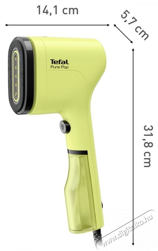 Tefal Pure Pop DT2025E1 f&uuml;ggőleges gőz&ouml;lős vasal&oacute; H&aacute;ztart&aacute;s / Otthon / K&uuml;lt&eacute;r - Vasal&oacute; - Vasal&oacute; - 533800