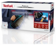 Tefal FV8066E0 Puregliss Maldives Black Gőz&ouml;lős vasal&oacute;, 280g/perc gőzl&ouml;ket, 3000W, Anti-drip, Anti scale, Fekete/K&eacute;k H&aacute;ztart&aacute;s / Otthon / K&uuml;lt&eacute;r - Vasal&oacute; - Vasal&oacute; - 533799