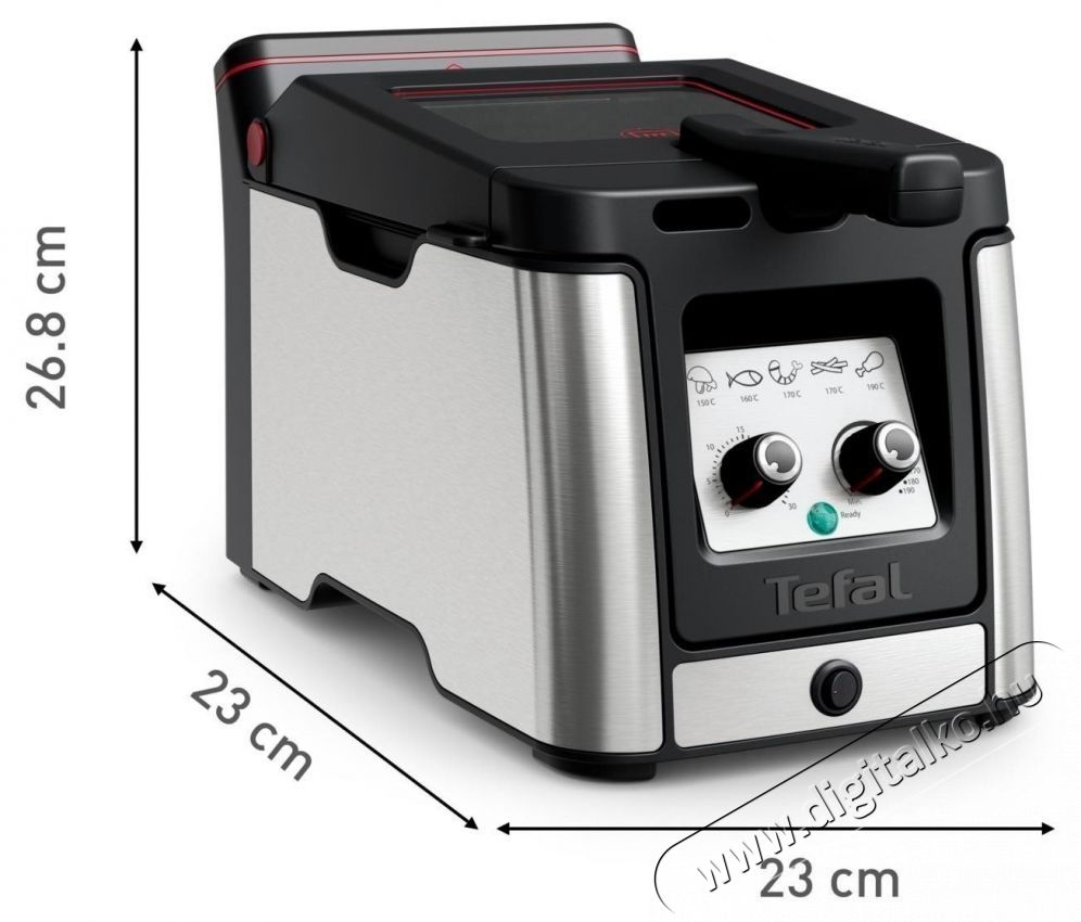 Tefal FR600D10 OLAJS&Uuml;TŐ Konyhai term&eacute;kek - Konyhai kisg&eacute;p (s&uuml;t&eacute;s / főz&eacute;s / hűt&eacute;s / &eacute;telk&eacute;sz&iacute;t&eacute;s) - Olajs&uuml;tő - 473815
