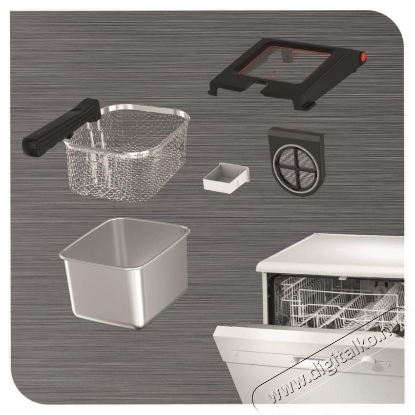 Tefal FR600D10 OLAJS&Uuml;TŐ Konyhai term&eacute;kek - Konyhai kisg&eacute;p (s&uuml;t&eacute;s / főz&eacute;s / hűt&eacute;s / &eacute;telk&eacute;sz&iacute;t&eacute;s) - Olajs&uuml;tő - 473815