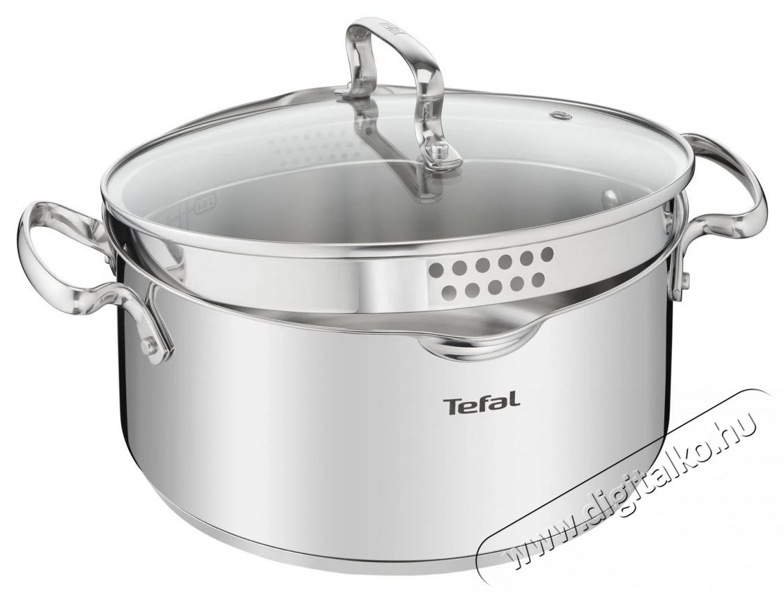 Tefal G7194655 Duetto+ l&aacute;bas fedővel - 24cm Konyhai term&eacute;kek - Ed&eacute;ny - Faz&eacute;k / l&aacute;bas - 362362