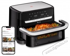 Tefal EY9228E0 Dual Easy Fry Flex forr&oacute;levegős s&uuml;tő Konyhai term&eacute;kek - Konyhai kisg&eacute;p (s&uuml;t&eacute;s / főz&eacute;s / hűt&eacute;s / &eacute;telk&eacute;sz&iacute;t&eacute;s) - L&eacute;gkever&eacute;ses főzőg&eacute;p / elektromos kukta / multifunkci&oacute;s s&uuml;tő - 540558