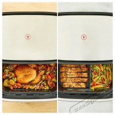 Tefal EY9228E0 Dual Easy Fry Flex forr&oacute;levegős s&uuml;tő Konyhai term&eacute;kek - Konyhai kisg&eacute;p (s&uuml;t&eacute;s / főz&eacute;s / hűt&eacute;s / &eacute;telk&eacute;sz&iacute;t&eacute;s) - L&eacute;gkever&eacute;ses főzőg&eacute;p / elektromos kukta / multifunkci&oacute;s s&uuml;tő - 540558