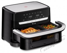 Tefal EY9228E0 Dual Easy Fry Flex forr&oacute;levegős s&uuml;tő Konyhai term&eacute;kek - Konyhai kisg&eacute;p (s&uuml;t&eacute;s / főz&eacute;s / hűt&eacute;s / &eacute;telk&eacute;sz&iacute;t&eacute;s) - L&eacute;gkever&eacute;ses főzőg&eacute;p / elektromos kukta / multifunkci&oacute;s s&uuml;tő - 540558