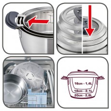 Tefal C725C234 fazék Konyhai termékek - Edény - Fazék / lábas - 299430