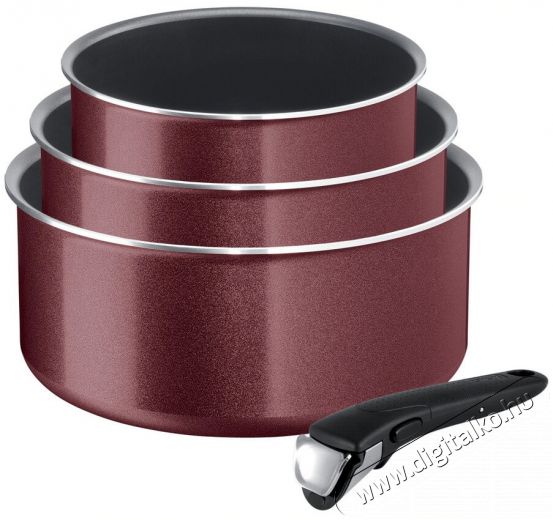 Tefal L2379102 Cook N Clean 4 részes edénykészlet Konyhai termékek - Edény - Edény készlet - 366896