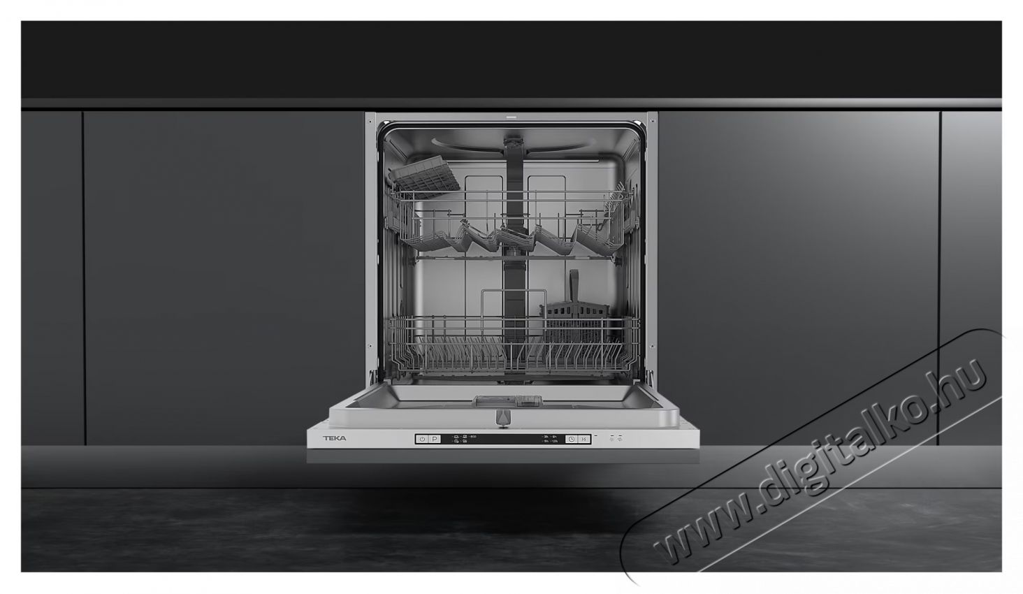 Teka DFI 46710 be&eacute;p&iacute;thető mosogat&oacute;g&eacute;p Konyhai term&eacute;kek - Mosogat&oacute;g&eacute;p - Norm&aacute;l (60cm) be&eacute;p&iacute;thető mosogat&oacute;g&eacute;p - 535795
