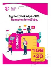 Telekom DOMINO SIM KÁRTYA (ÚJ) SIM KÁRTYA Mobil / Kommunikáció / Smart - Mobiltelefon kiegészítő / tok - Kiegészítő - 493496