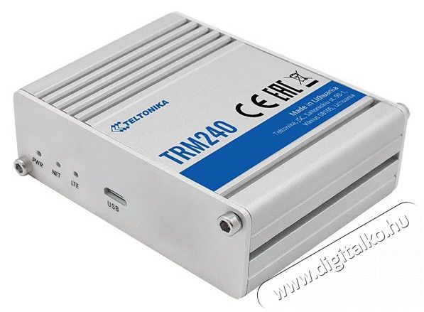 Teltonika TRM240 1xminiSIM 4G/LTE CAT1 ipari modem Iroda &eacute;s sz&aacute;m&iacute;t&aacute;stechnika - H&aacute;l&oacute;zat - Modem - 437211