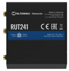 Teltonika RUT241010000 1x10/100Mbps LAN 1xminiSIM 4G/LTE CAT4 Vezeték nélküli ipari router Iroda és számítástechnika - Hálózat - Router - 455414