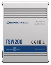 Teltonika TSW200000010 8x GbE PoE LAN 2x SFP port nem menedzselhető PoE+ switch Iroda és számítástechnika - Hálózat - Switch - 455553