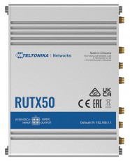 Teltonika RUTX50 4xGbE LAN 2xminiSIM 5G Dual Band Vezet&eacute;k n&eacute;lk&uuml;li Gigabit ipari router Iroda &eacute;s sz&aacute;m&iacute;t&aacute;stechnika - H&aacute;l&oacute;zat - Router - 457445