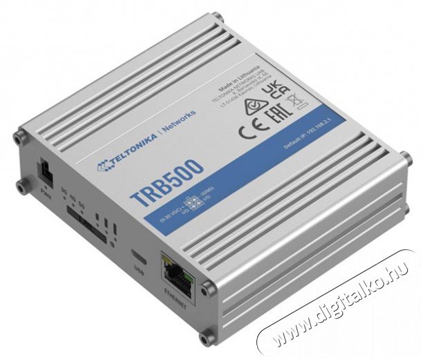 Teltonika TRB500 10/100/1000 Mbps LAN 1xminiSIM 5G ipari gateway Iroda és számítástechnika - Hálózat - Router - 457446