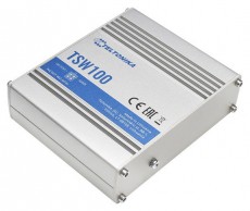 Teltonika TSW100000000 5x GbE PoE LAN nem menedzselhető PoE+ switch Iroda és számítástechnika - Hálózat - Switch - 457195