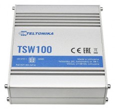 Teltonika TSW100000000 5x GbE PoE LAN nem menedzselhető PoE+ switch Iroda és számítástechnika - Hálózat - Switch - 457195
