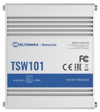 Teltonika TSW101 5x GbE PoE LAN nem menedzselhető PoE+ switch Iroda és számítástechnika - Hálózat - Switch - 457382