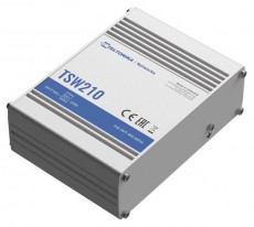 Teltonika TSW210 8x GbE LAN 2x SFP port nem menedzselhető switch Iroda és számítástechnika - Hálózat - Switch - 457383