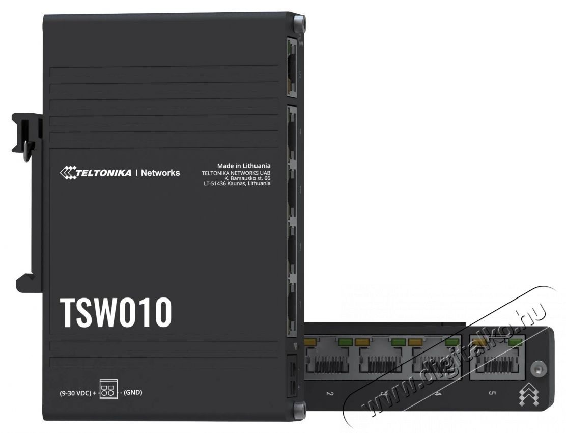 Teltonika TSW010 Switch c&eacute;ges haszn&aacute;latra Iroda &eacute;s sz&aacute;m&iacute;t&aacute;stechnika - H&aacute;l&oacute;zat - Switch - 532708