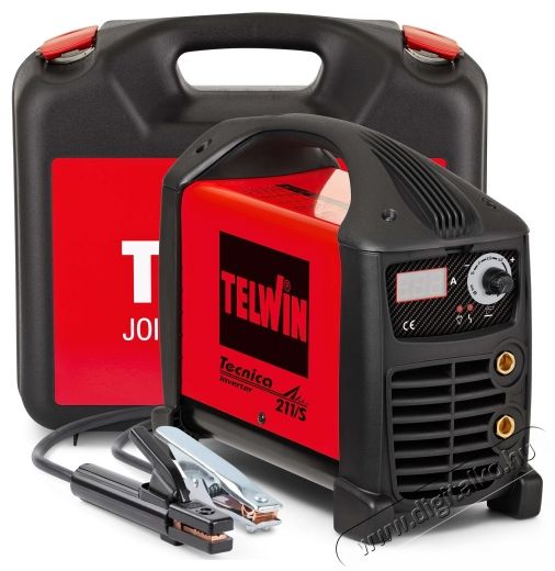 Telwin TECNICA 211/S inverter hegesztő H&aacute;ztart&aacute;s / Otthon / K&uuml;lt&eacute;r - Szersz&aacute;m - Hegesztő - 535796
