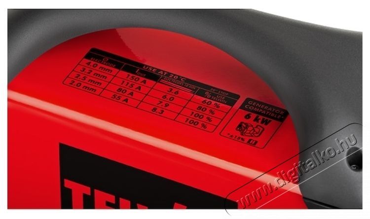 Telwin FORCE165ACX inverteres hegesztő, MMA, 150 A, Elektr&oacute;da 1,6-4,0 mm, IP21, 230 V, 5,5 kg, Sz&aacute;ll&iacute;t&oacute;doboz, asztali klipsz, hegesztők&aacute;bel klippel az elektromos tart&oacute;hoz H&aacute;ztart&aacute;s / Otthon / K&uuml;lt&eacute;r - Szersz&aacute;m - Hegesztő - 537450