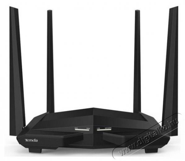 TENDA AC10U V2.0 AC1200 Smart Dual-Band Gigabit vezeték nélküli router Iroda és számítástechnika - Hálózat - Router - 390472