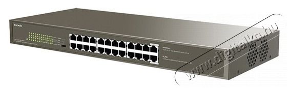 TENDA TEG1124P-24-250W 24port GbE LAN PoE (225W) switch Iroda és számítástechnika - Hálózat - Switch - 390499